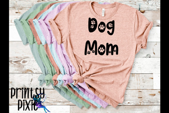 Dog Mom in Paw Print Font: A Designer’s Review