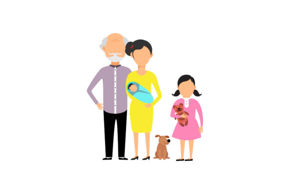 Family Set Mom, Grandpa, Girl Dog: A Stitcher’s Review