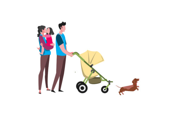 Mom, Dad, Daughter Baby Family Asset Review
