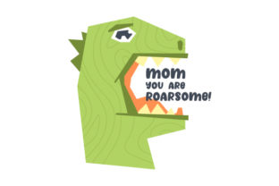 Mom You Are Roarsome: A Designer’s Stitch Test