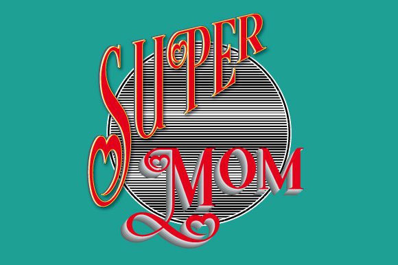 Super Mom Vector Mother's Day: An Embroidery Review